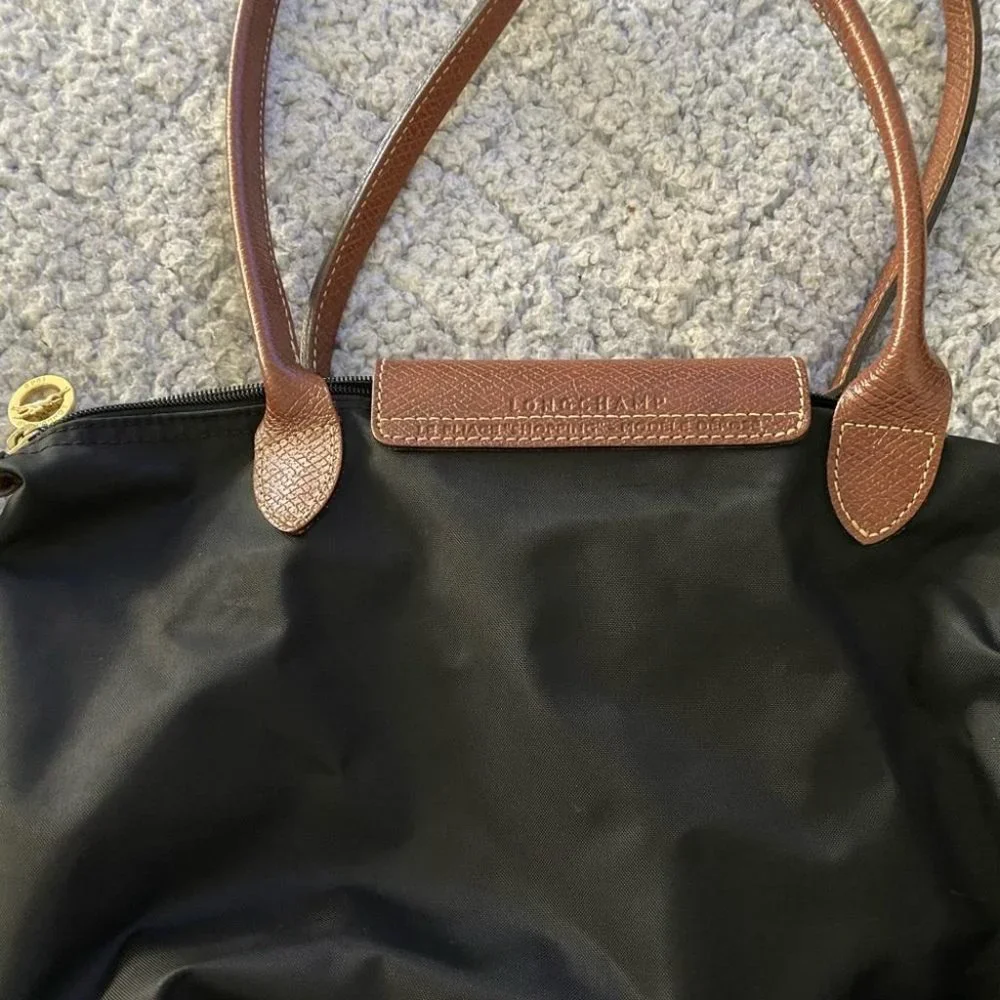 Authentic LONGCHAMP Le Pliage Small Black Tote - Picture 8 of 8